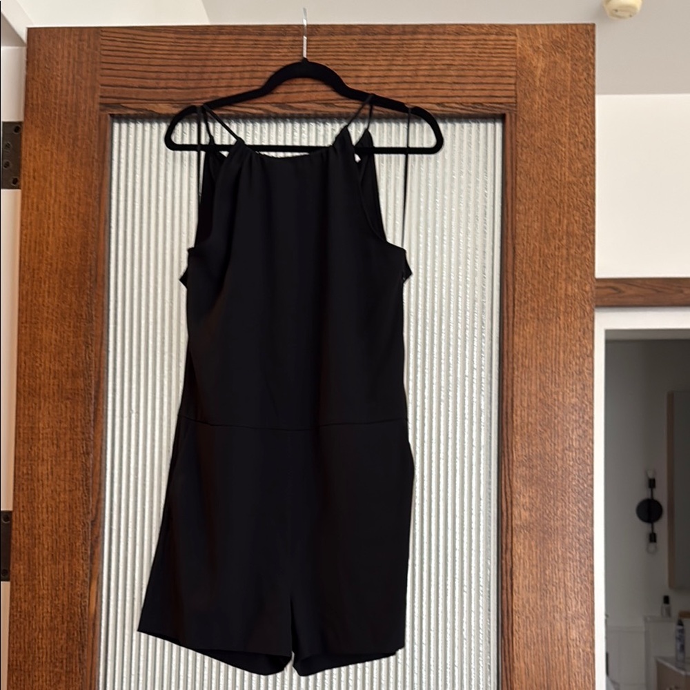 Aritzia Black Short Jumpsuit